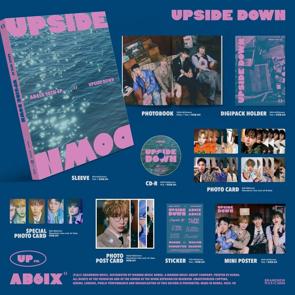 AB6IX - 10th EP [UPSIDE DOWN] Photobook Ver. — 2