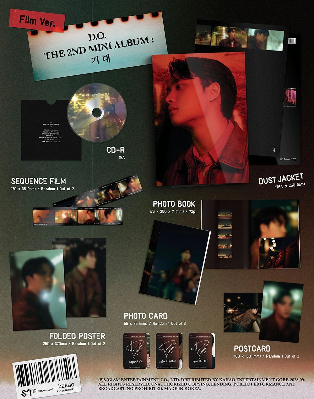 D.O. - 2ND MINI ALBUM [Expectation] FILM Ver. — 2