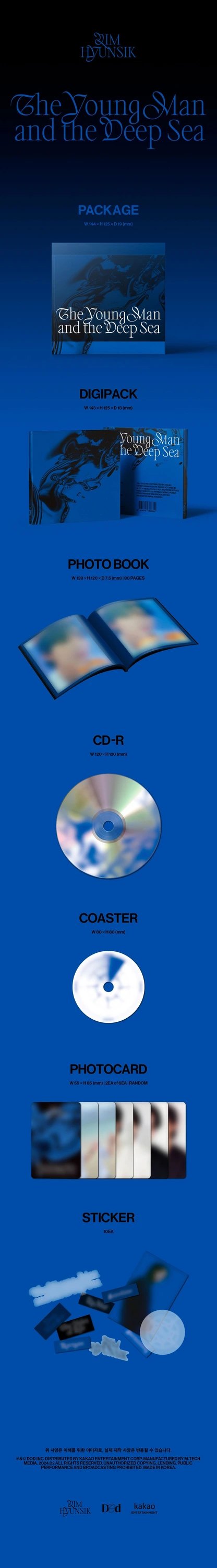 LIM HYUNSIK - 2ND MINI ALBUM [The Young Man and the Deep Sea] — 2