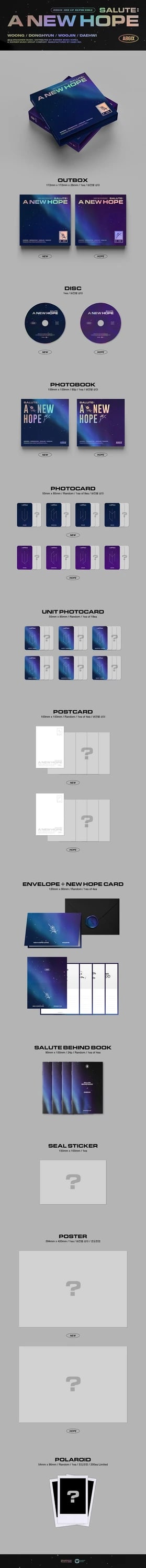 AB6IX - 3RD EP REPACKAGE [SALUTE : A NEW HOPE] — 2