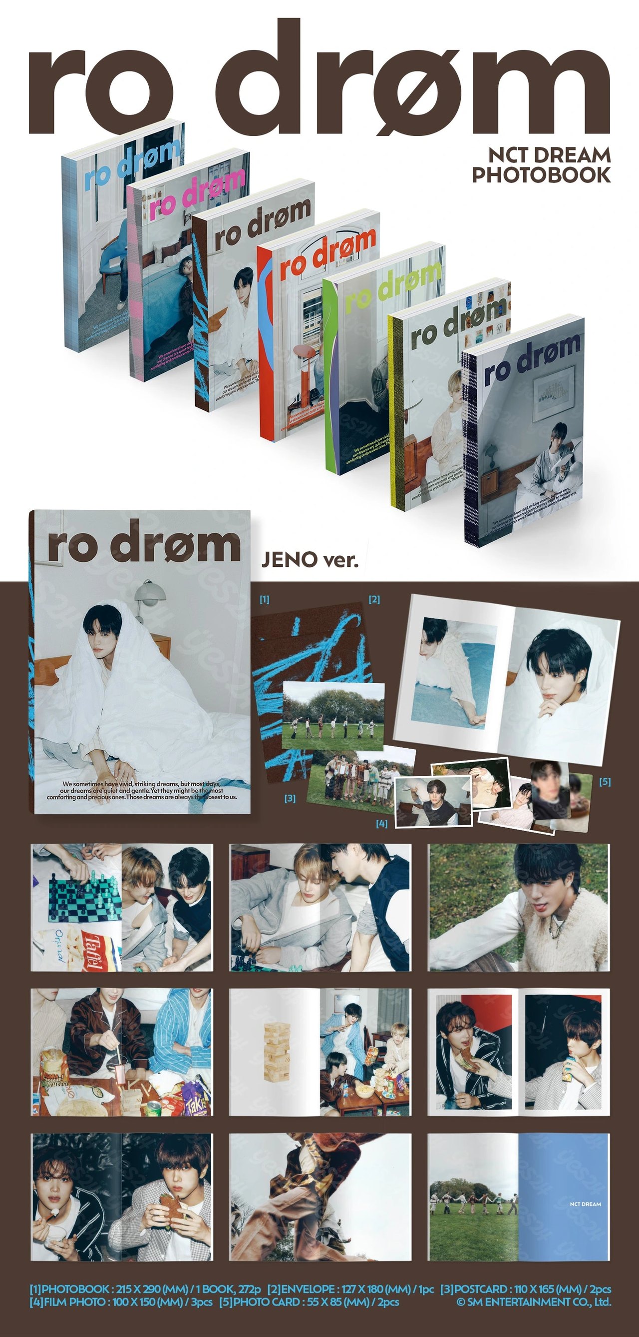 NCT DREAM - 2026 NCT DREAM [Ro drøm] PHOTOBOOK (JENO Ver.) | KPOP