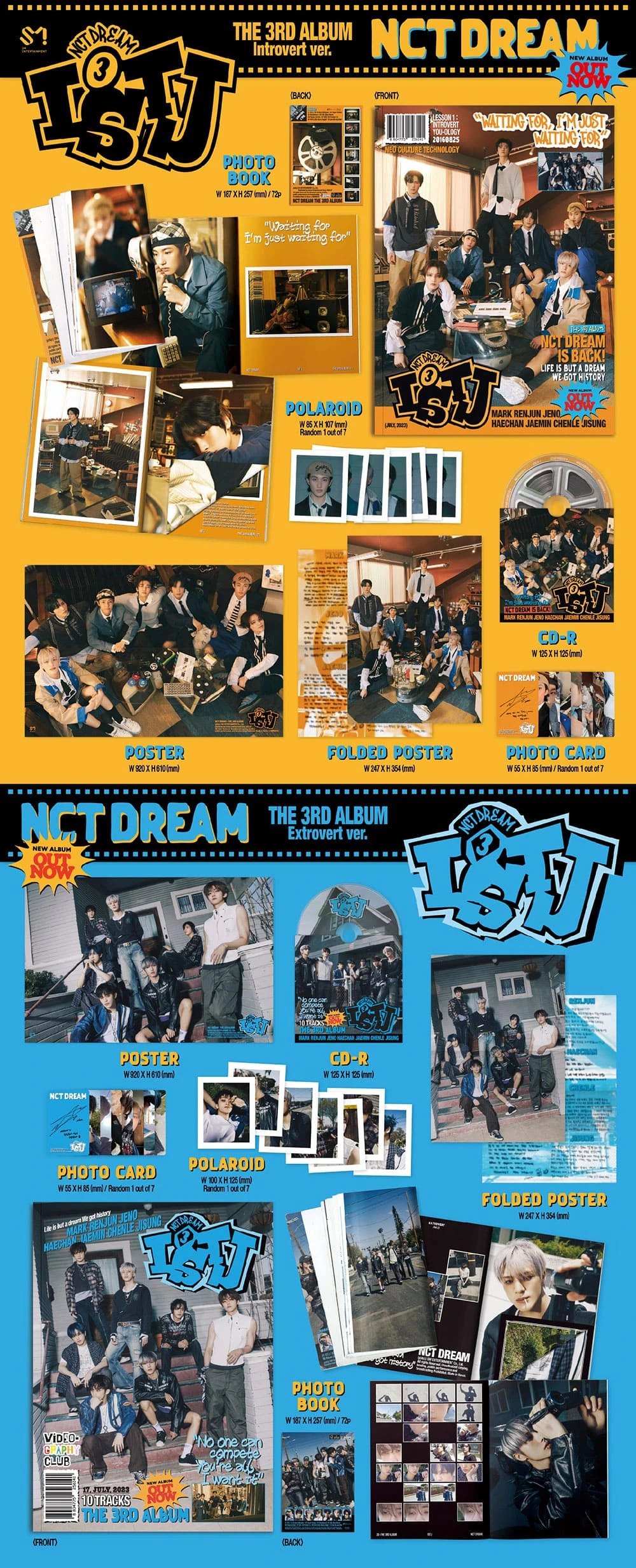 NCT DREAM - 3RD ALBUM [ISTJ] PHOTOBOOK Ver. — 2