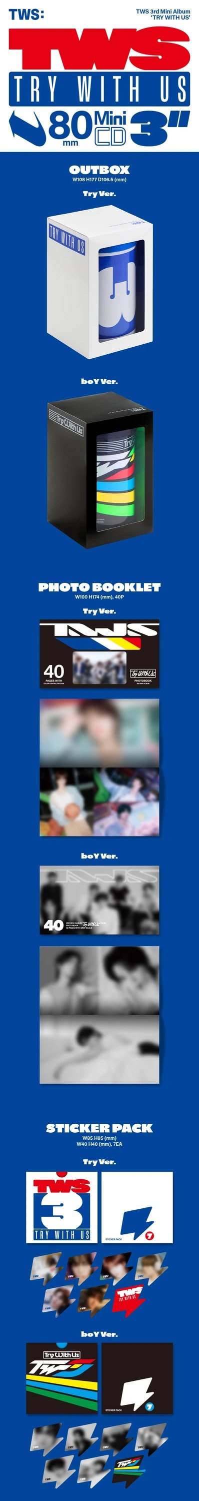 TWS - 3rd Mini Album [TRY WITH US] — 2