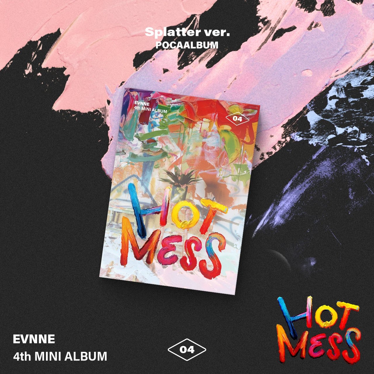 EVNNE - 4th Mini Album [HOT MESS] POCA Ver. — 2