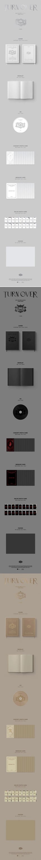 SF9 - TURN OVER [9TH MINI ALBUM] — 2