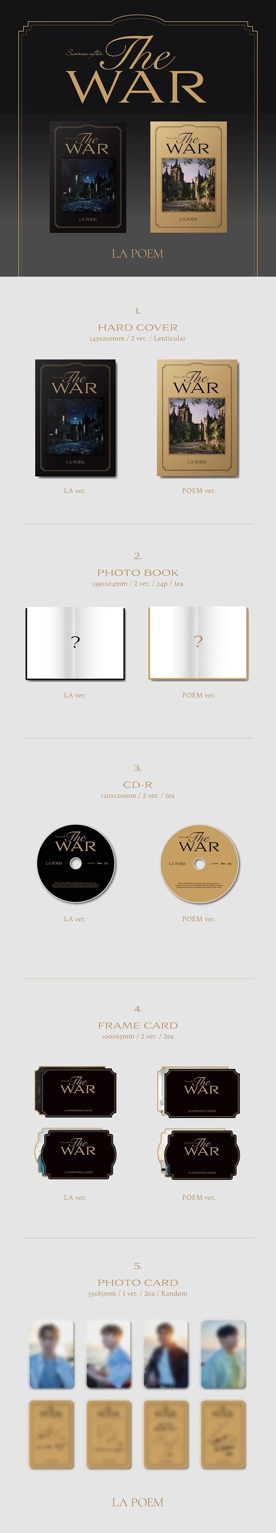 LA POEM - SINGLE ALBUM [THE WAR] — 2