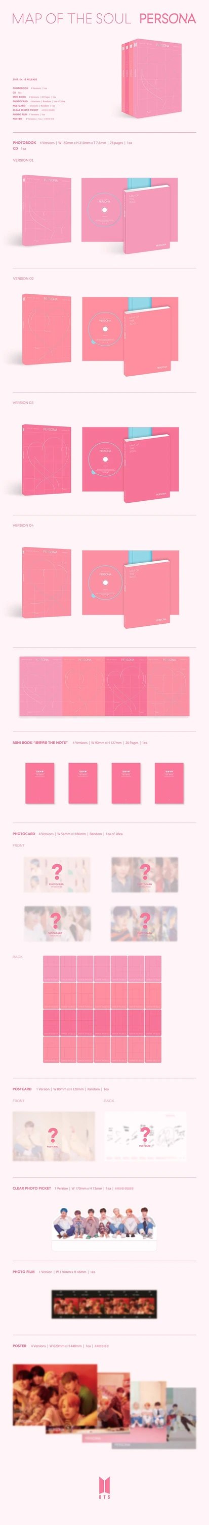 BTS - MAP OF THE SOUL : PERSONA [6TH MINI ALBUM] — 2