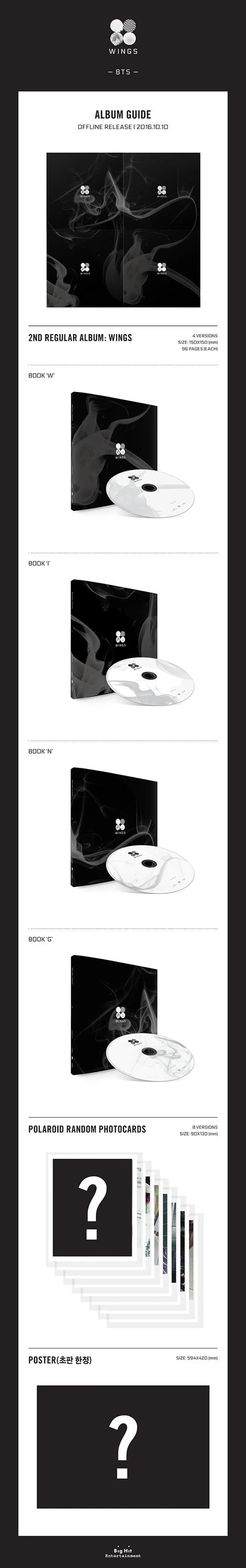 BTS - WINGS [2ND ALBUM] — 2