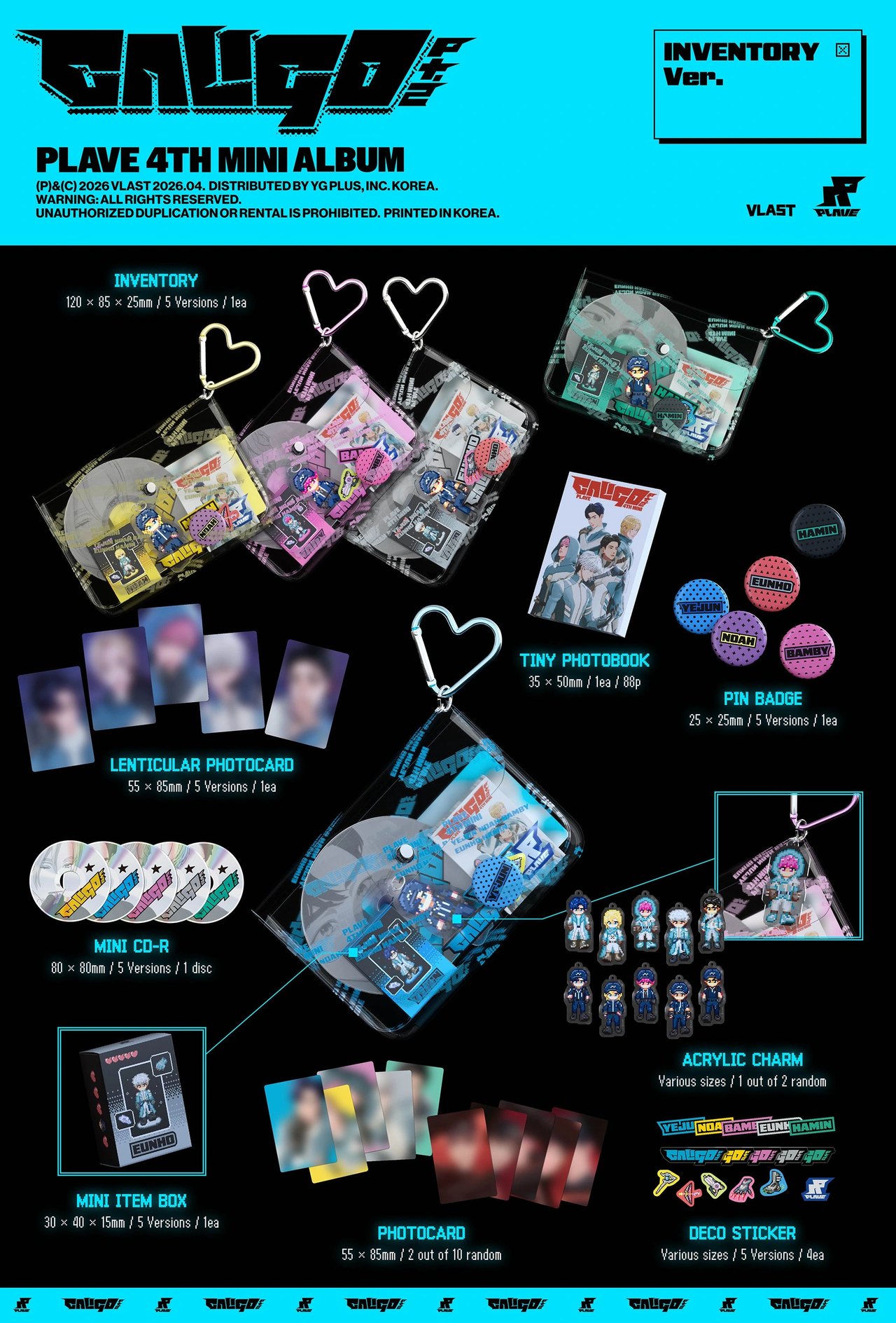 PLAVE - 4th Mini Album [Caligo Pt.2] INVENTORY Ver. — 2