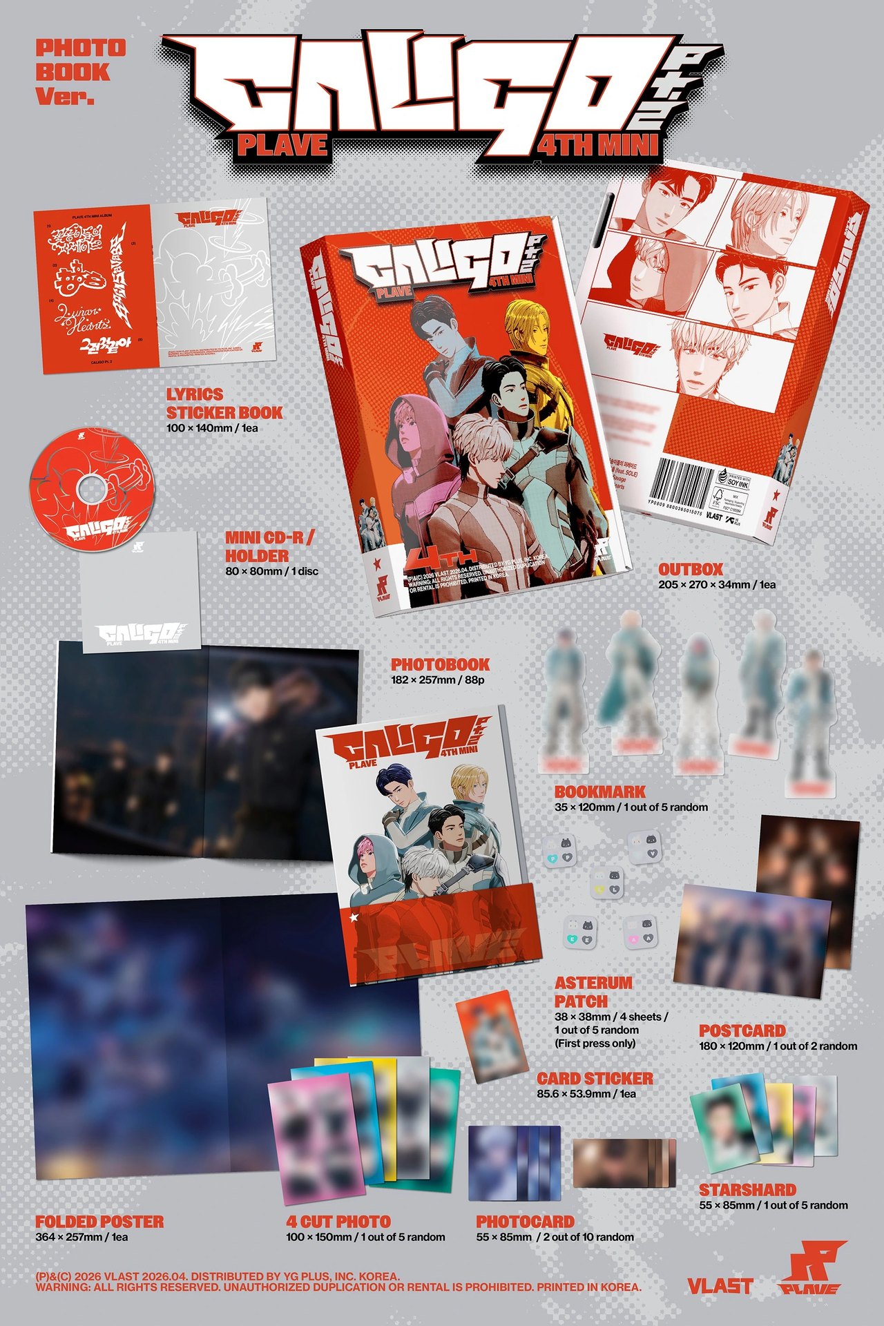 PLAVE - 4th Mini Album [Caligo Pt.2] PHOTOBOOK Ver. — 2