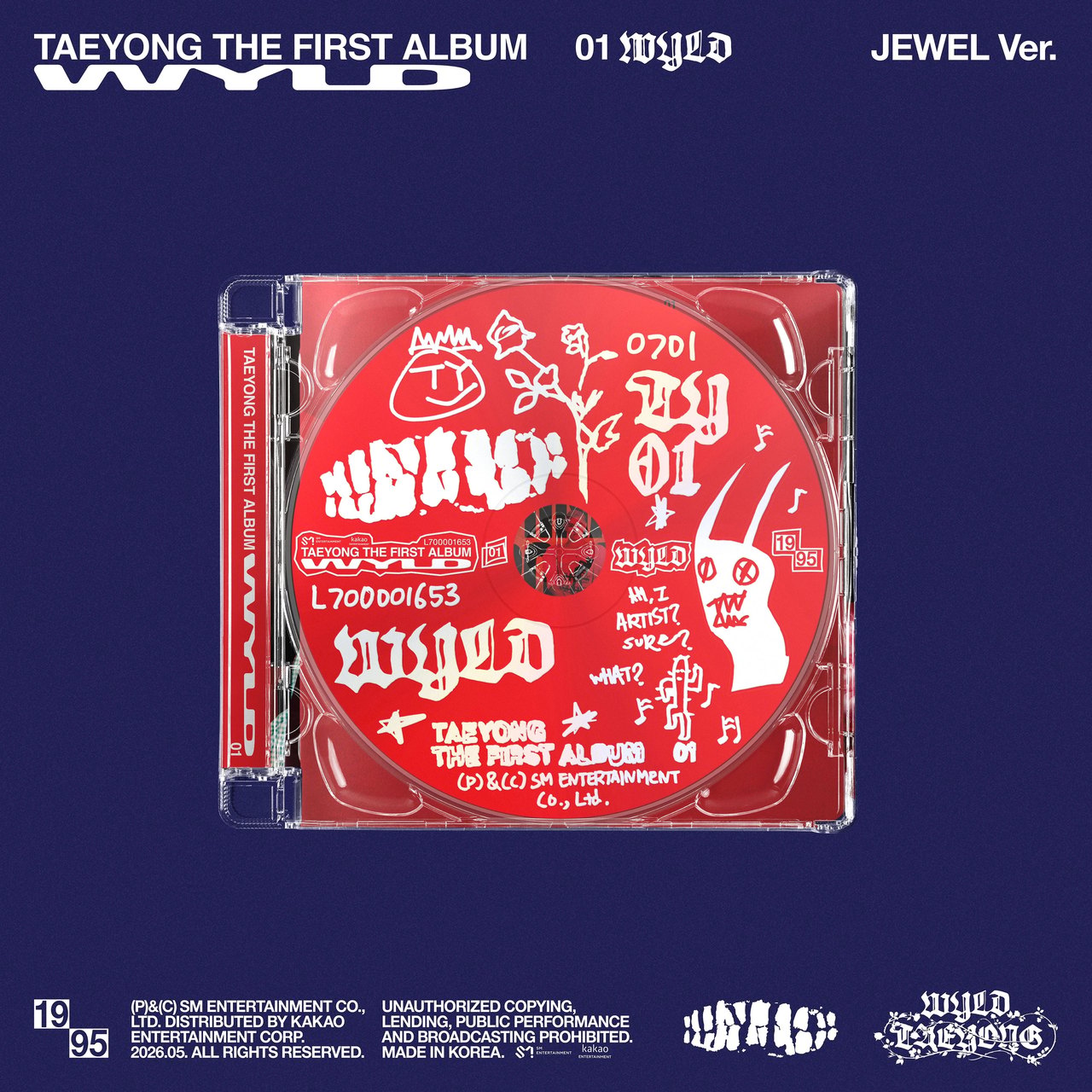 TAEYONG - 1st Album [WYLD] Jewel Case Ver.
