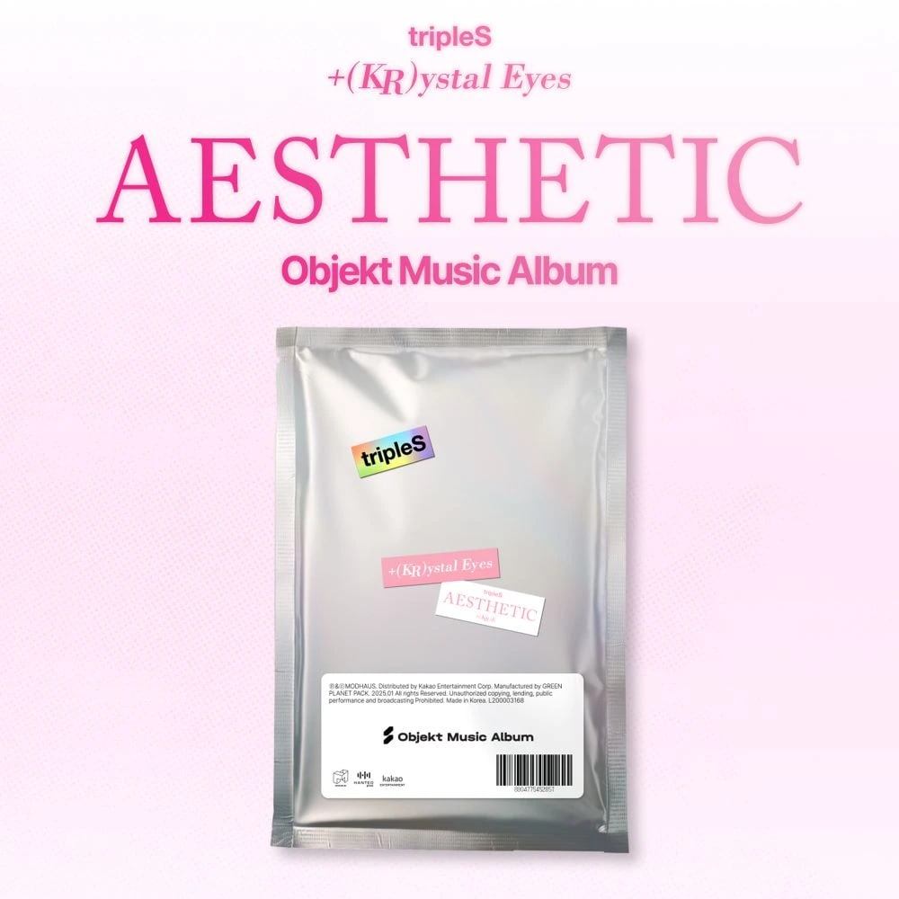 tripleS - Mini Album [+(KR)ystal Eyes <AESTHETIC>] Objekt Music Album