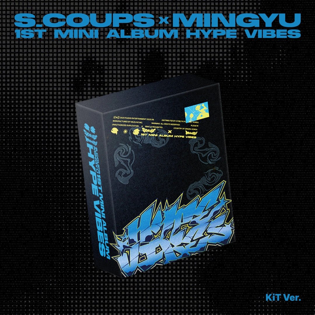S.COUPS X MINGYU (SEVENTEEN) - 1st Mini Album [HYPE VIBES] KiT Ver.