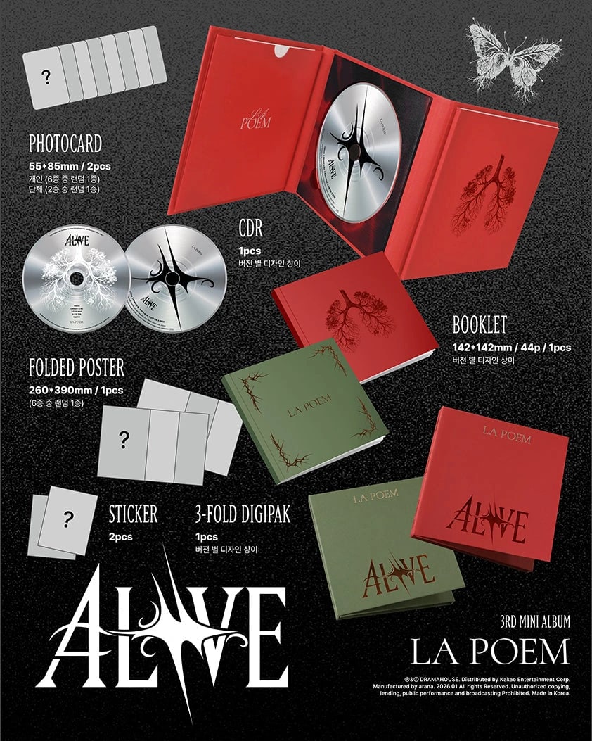 LA POEM - 3rd Album [ALIVE] — 2