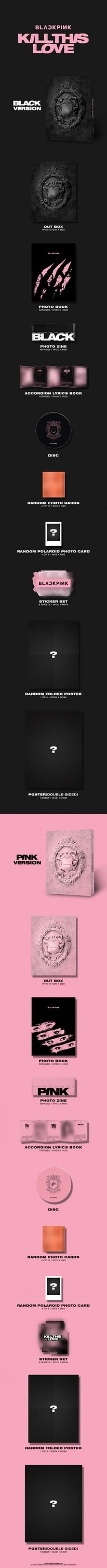 BLACKPINK - 2nd MINI ALBUM [KILL THIS LOVE] — 2