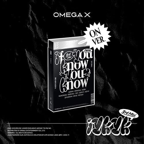 OMEGA X - 3RD ALBUM [iykyk] — 2
