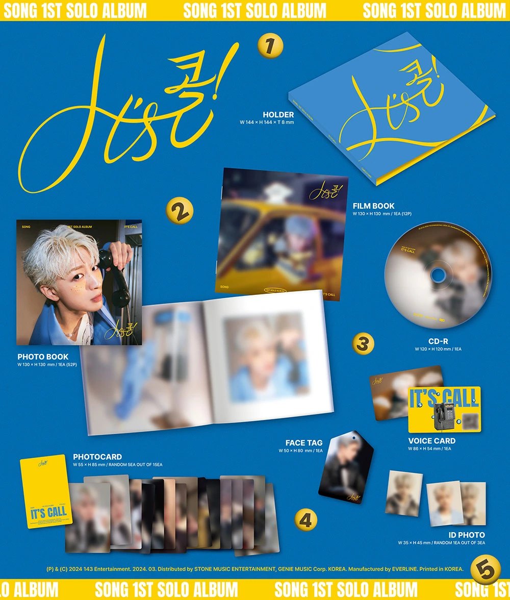 SONG - 1ST SOLO ALBUM [It's Call] — 2