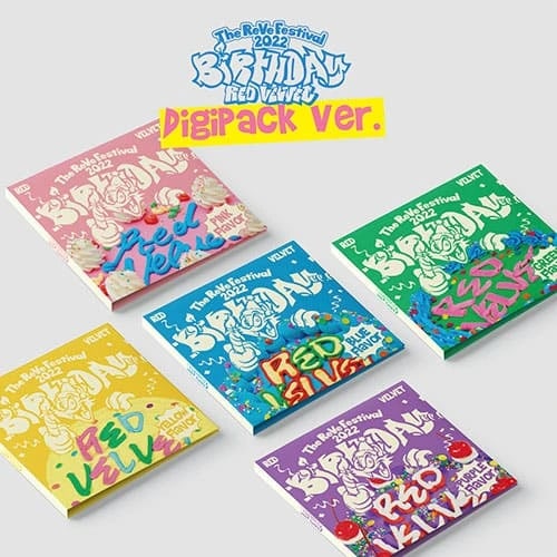 RED VELVET - MINI ALBUM [THE REVE FESTIVAL 2022 - BIRTHDAY] DIGIPACK Ver.