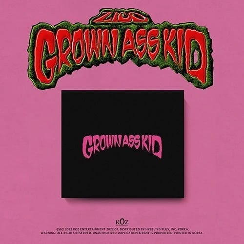 ZICO - GROWN ASS KID [4th MINI ALBUM] — 2