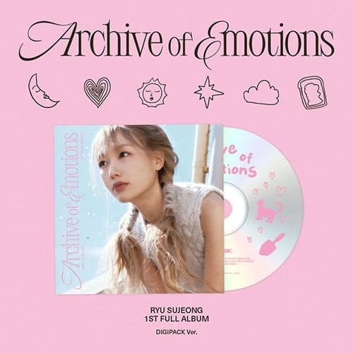 RYU SUJEONG - 1ST FULL ALBUM [ARCHIVE OF EMOTIONS] DIGIPACK Ver.