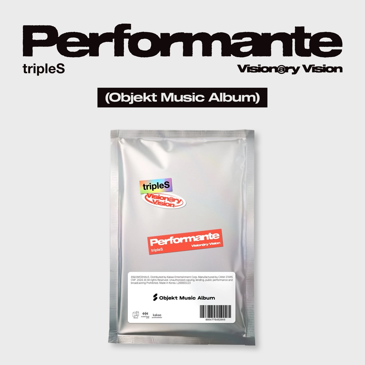 tripleS - [Visionary Vision <Performante>] Objekt Music Album Ver.