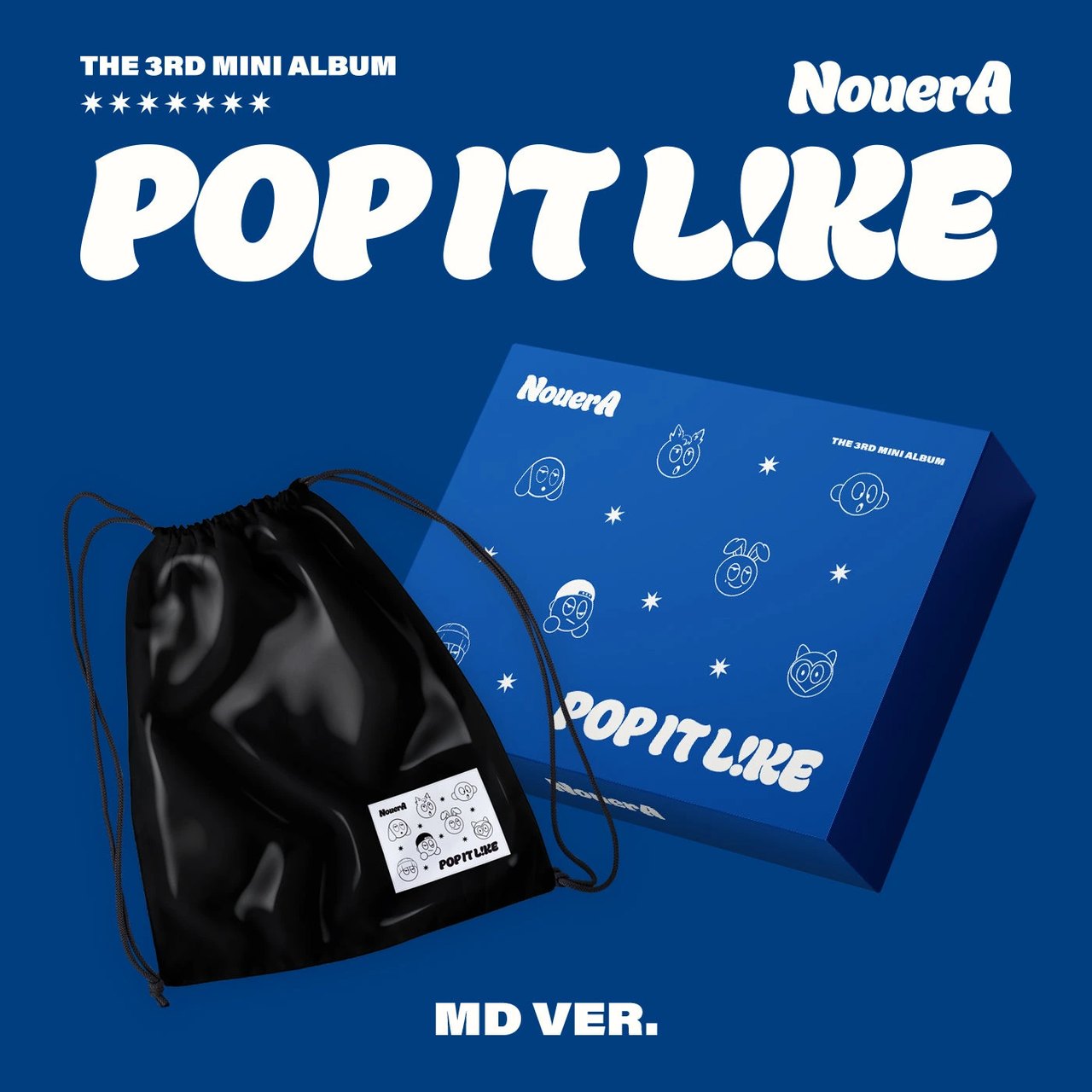 NouerA - 3rd Mini Album [POP IT LIKE] MD Ver.