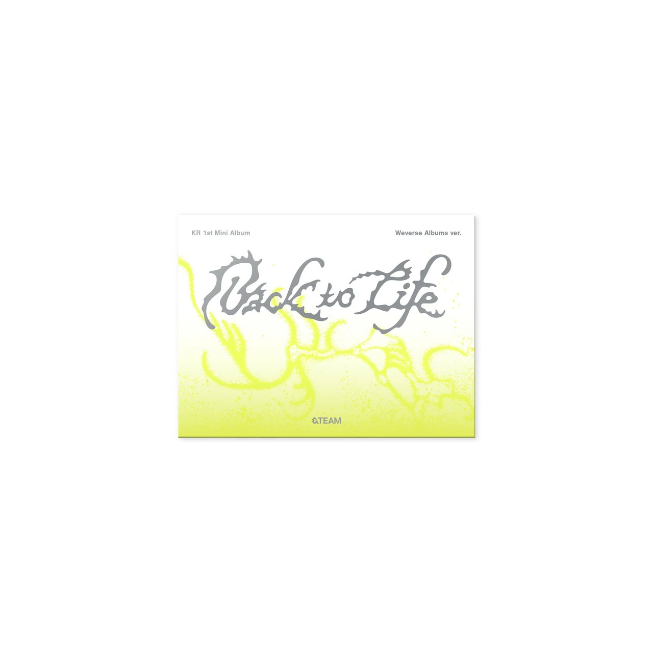 &TEAM - KR 1st Mini Album [Back to Life] Photocard Box (Weverse Albums Ver.)