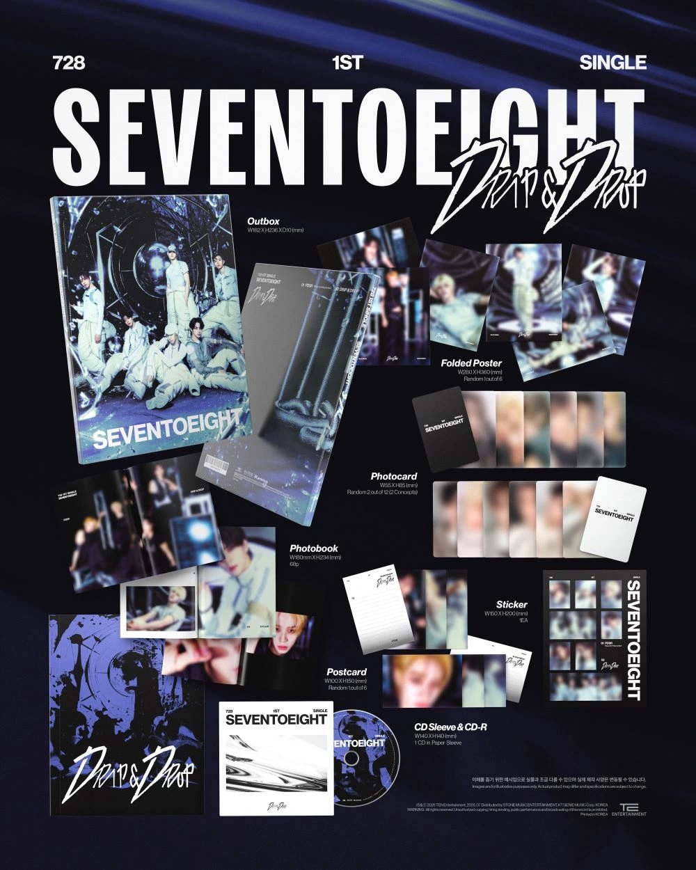 SEVENTOEIGHT - 1st Single [SEVENTOEIGHT] — 2