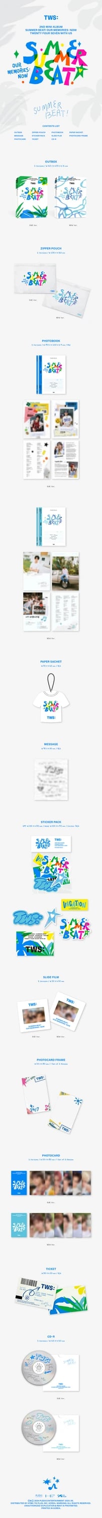 TWS - 2nd Mini Album [SUMMER BEAT!] — 2