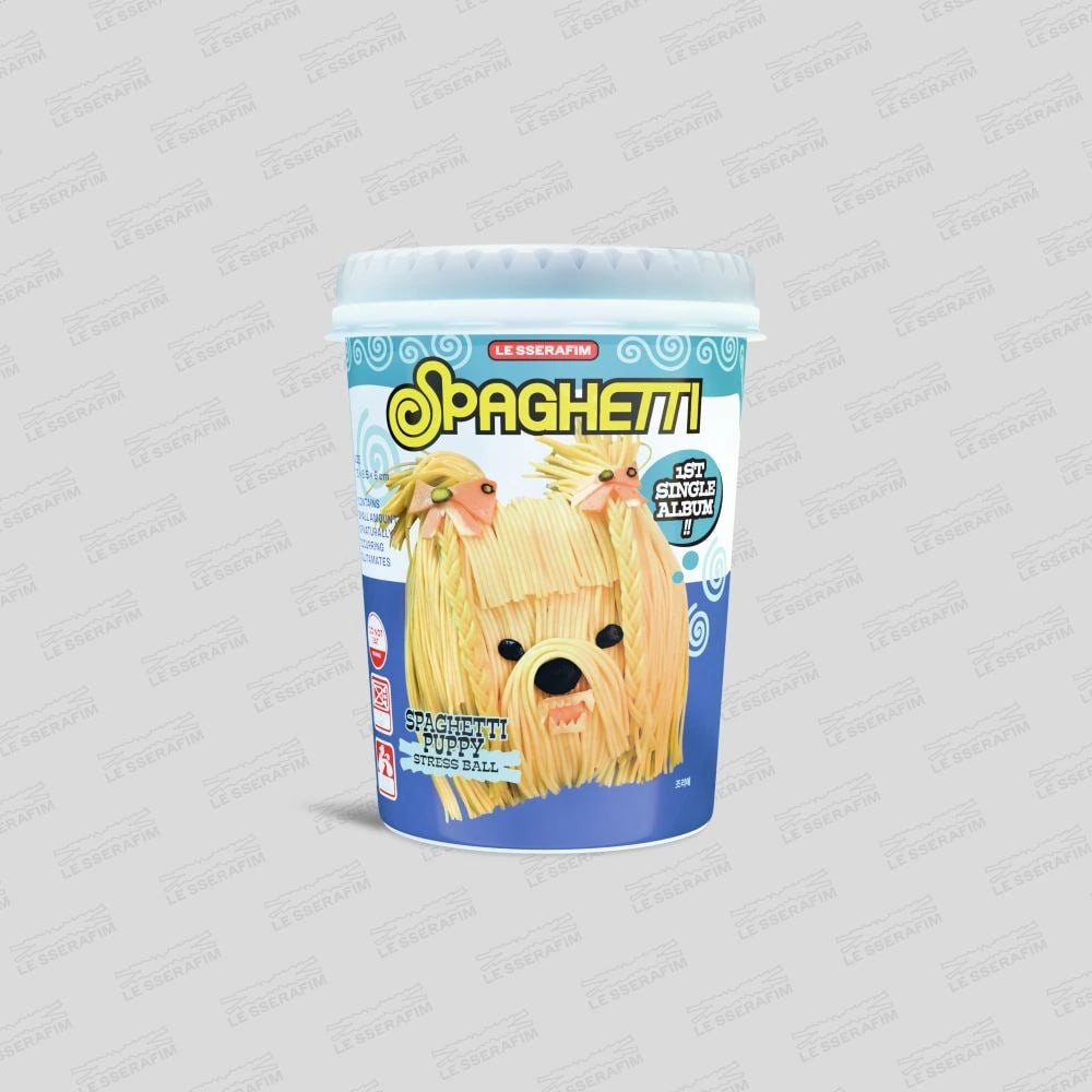 LE SSERAFIM - 1st Single Album [SPAGHETTI] STRESS BALL Ver.