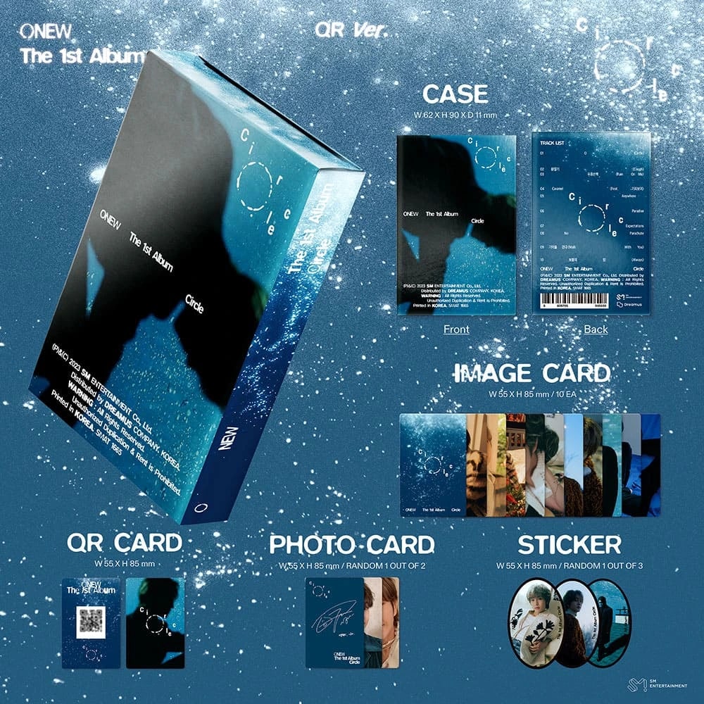 ONEW - 1ST ALBUM [CIRCLE] QR Ver.(SMART ALBUM) — 2