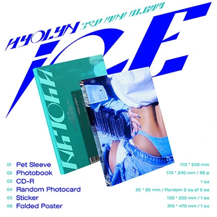 HYOLYN - ICE [3RD MINI ALBUM] — 2