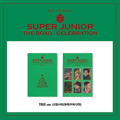 SUPER JUNIOR - 11TH ALBUM VOL.2 [THE ROAD : CELEBRATION] TREE Ver.