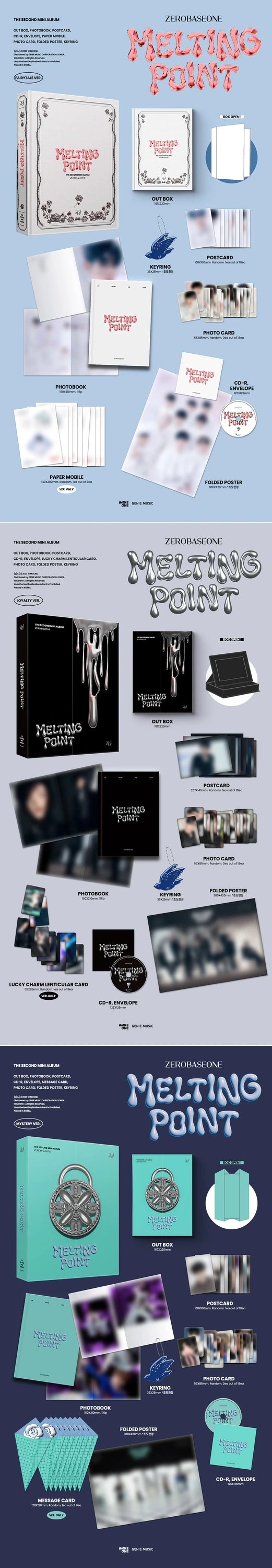 ZEROBASEONE - 2ND MINI ALBUM [MELTING POINT] — 2