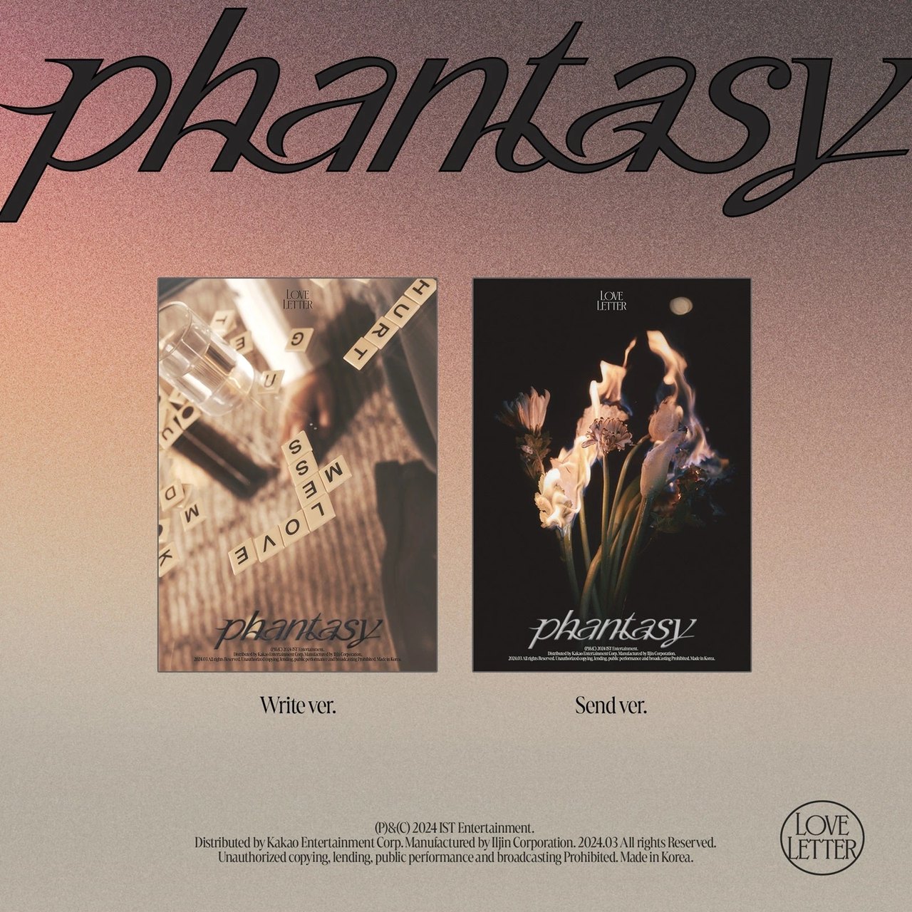 THE BOYZ - 2ND ALBUM [PHANTASY_Pt.3 Love Letter]