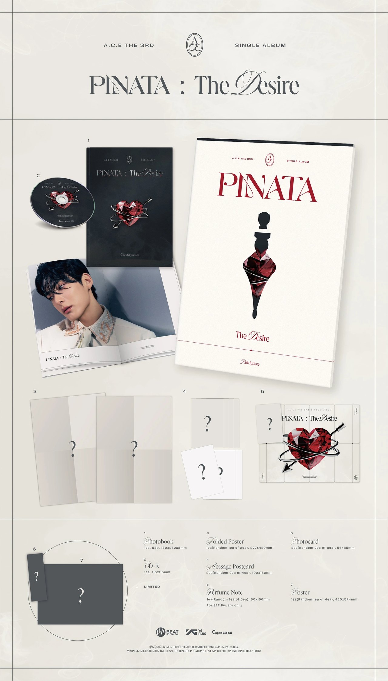 A.C.E - 3rd Single Album [PINATA] — 2