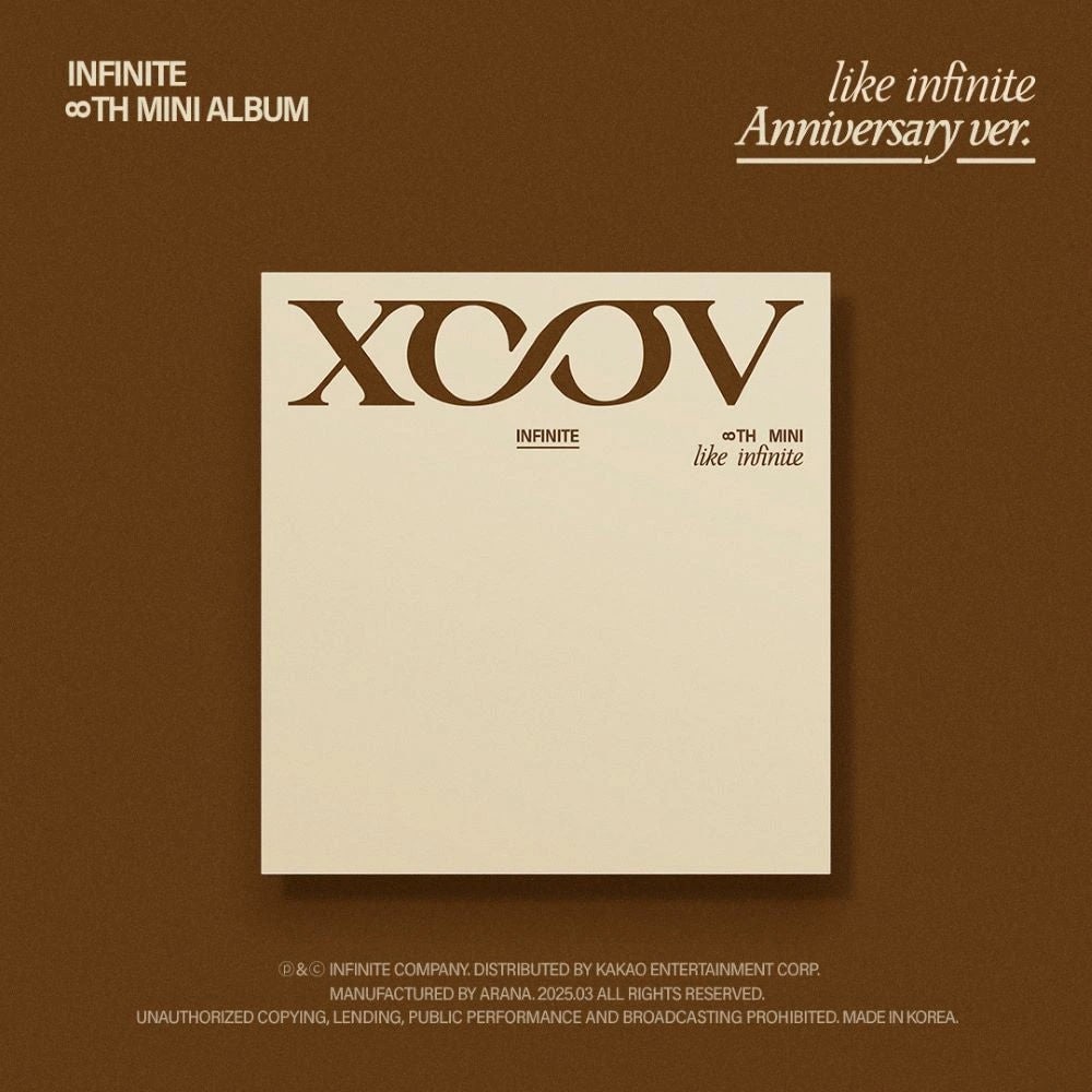 INFINITE - 8th Mini Album [LIKE INFINITE] Anniversary Ver.