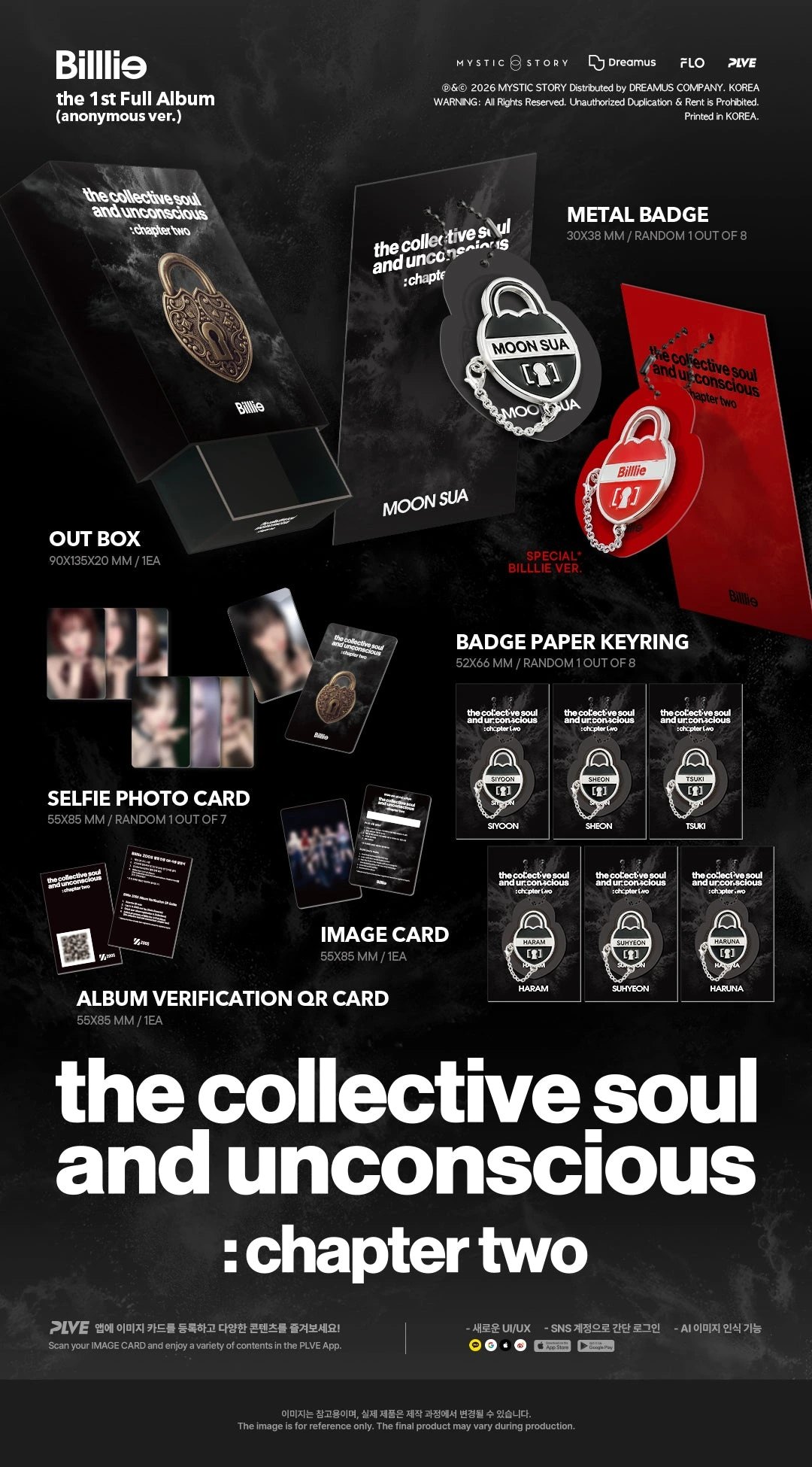 Billlie - 1st Album [the collective soul and unconscious: chapter two] anonymous Ver. — 2