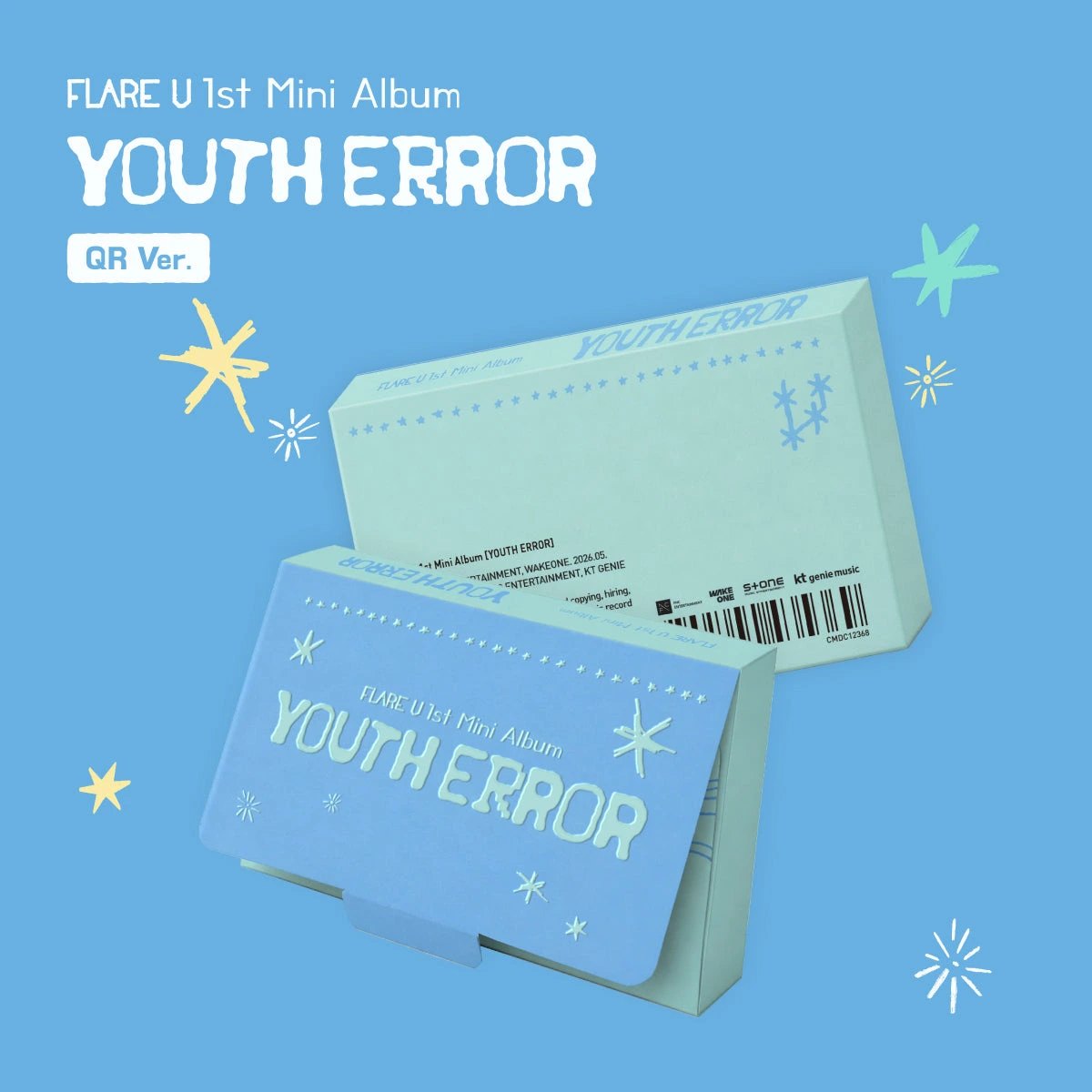 FLARE U - 1st Mini Album [YOUTH ERROR] QR Ver.
