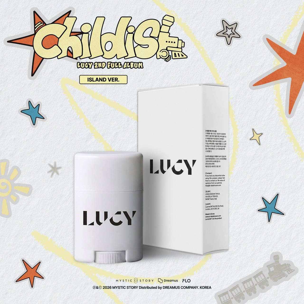 LUCY - 2nd Full Album [Childish] Island Ver.