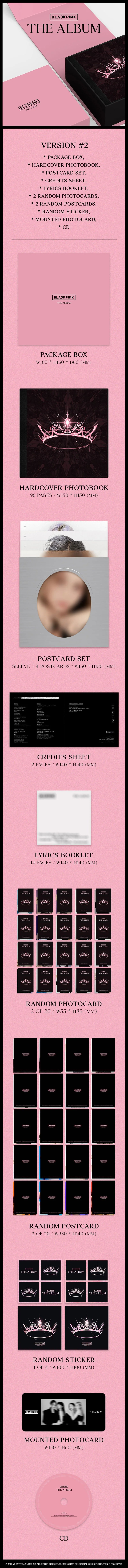 BLACKPINK - 1ST FULL ALBUM [THE ALBUM] — 2