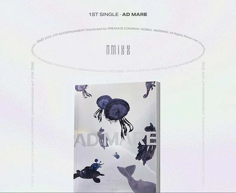 NMIXX - AD MARE [1ST SINGLE ALBUM] LIGHT Ver. — 2