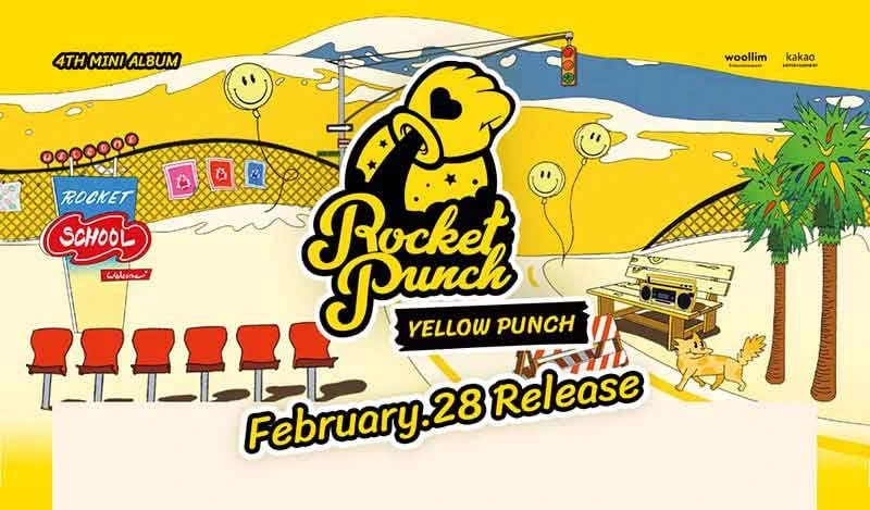 10枚【新品未開封 Yellow Punch】RocketPunch ROCKET PUNCH - YELLOW PUNCH [4TH MINI ALBUM] | KPOP HOUSE