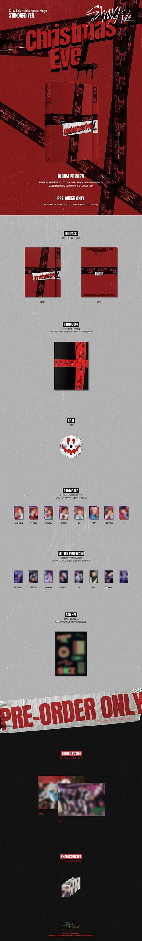 STRAY KIDS -  CHRISTMAS EveL [HOLIDAY SPECIAL SINGLE] STANDARD Ver. — 2