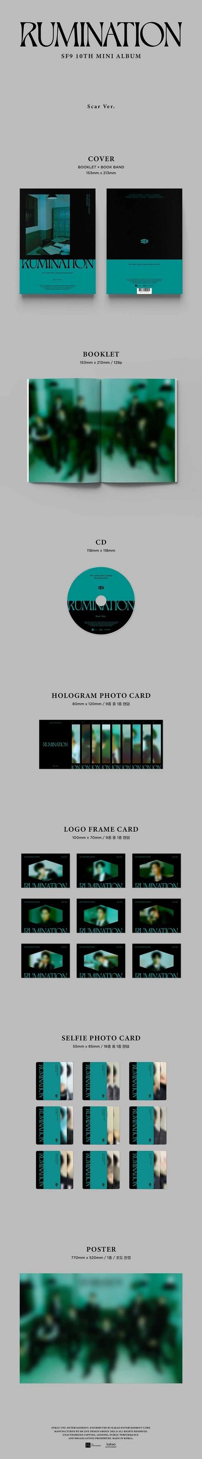SF9 - RUMINATION [10TH MINI ALBUM] — 2