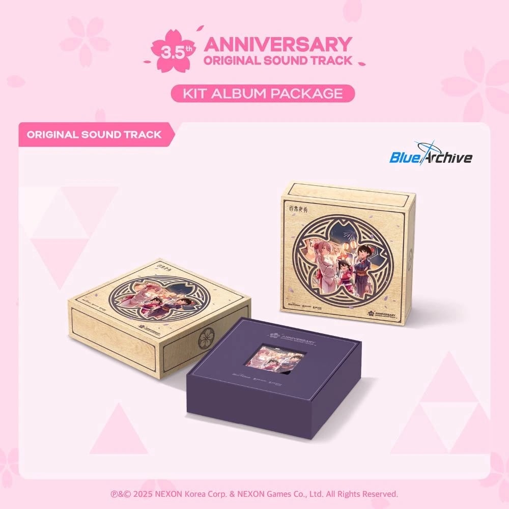 BLUE ARCHIVE 3.5th ANNIVERSARY OST - KIT ALBUM PACKAGE
