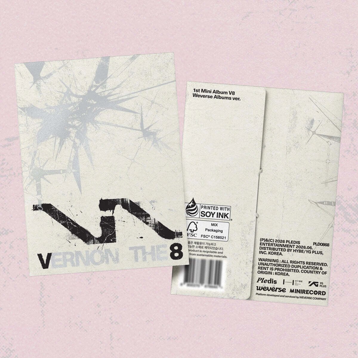 V8 (SEVENTEEN) - 1st Mini Album [V8] Weverse Albums Ver.