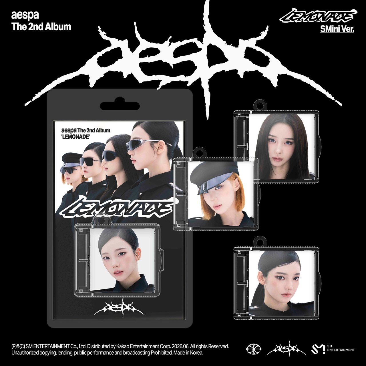 aespa - 2nd Album [LEMONADE] SMini Ver. (Smart Album)