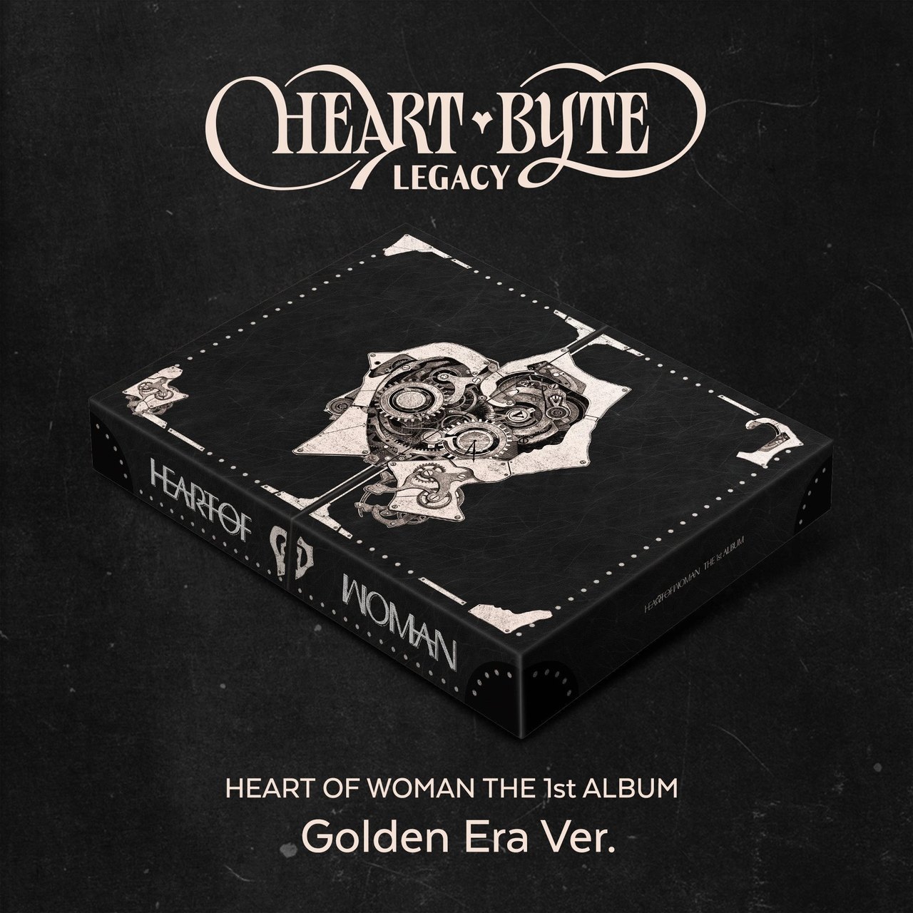 HEART OF WOMAN - 1st Album [Heart Byte : LEGACY] Golden Era Ver.