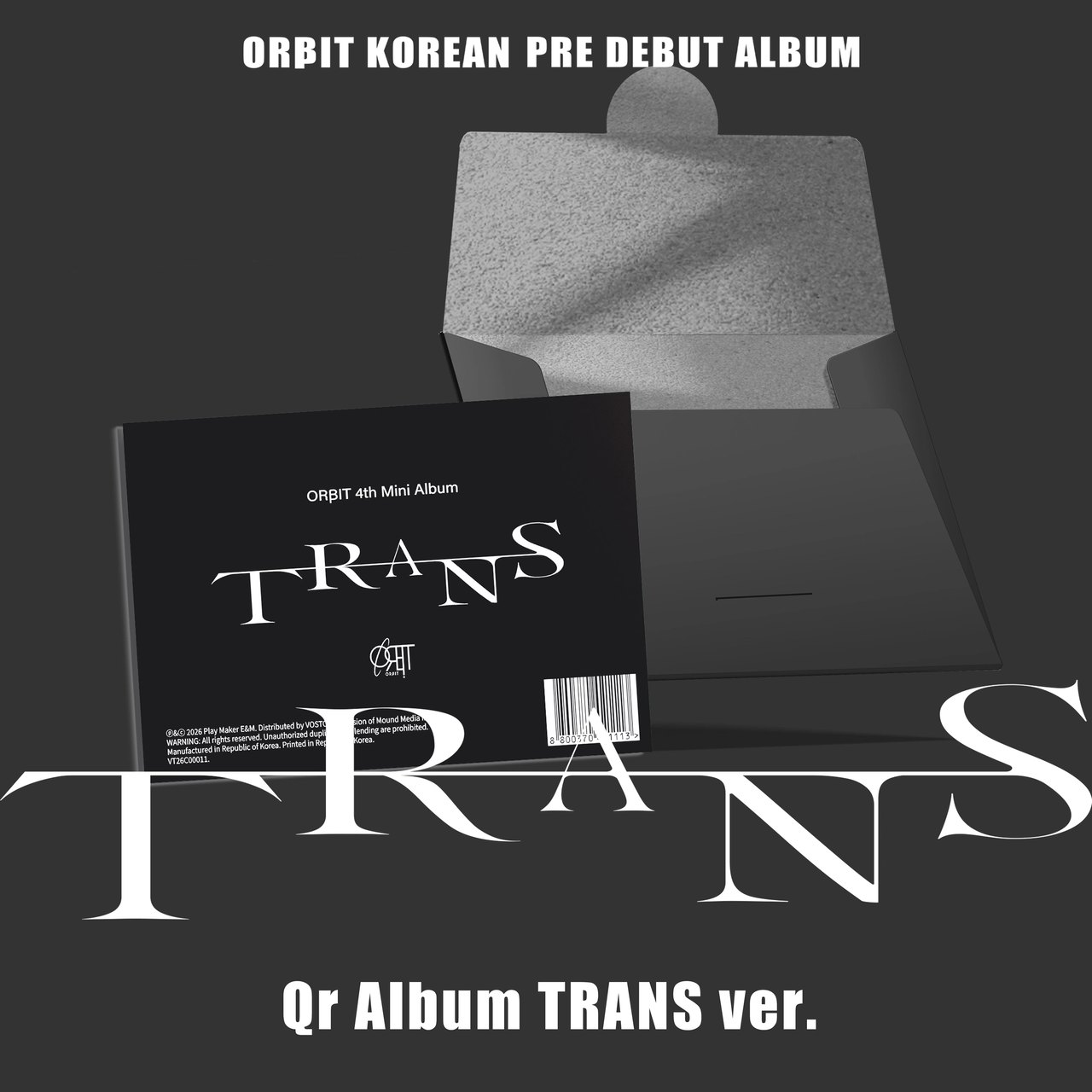 ORβIT - 4th Mini Album [TRANS] QR Album TRANS Ver.